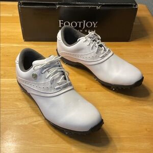 FootJoy White and Black Women’s Narrow Golf Shoes